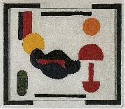 Theo van Doesburg Still Life (Composition V) painting